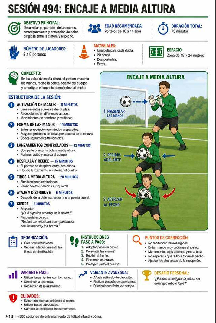 Sesión 494: Encaje a media altura